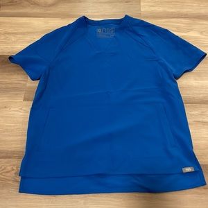 Figs Technical Collection Royal Blue Scrub Top